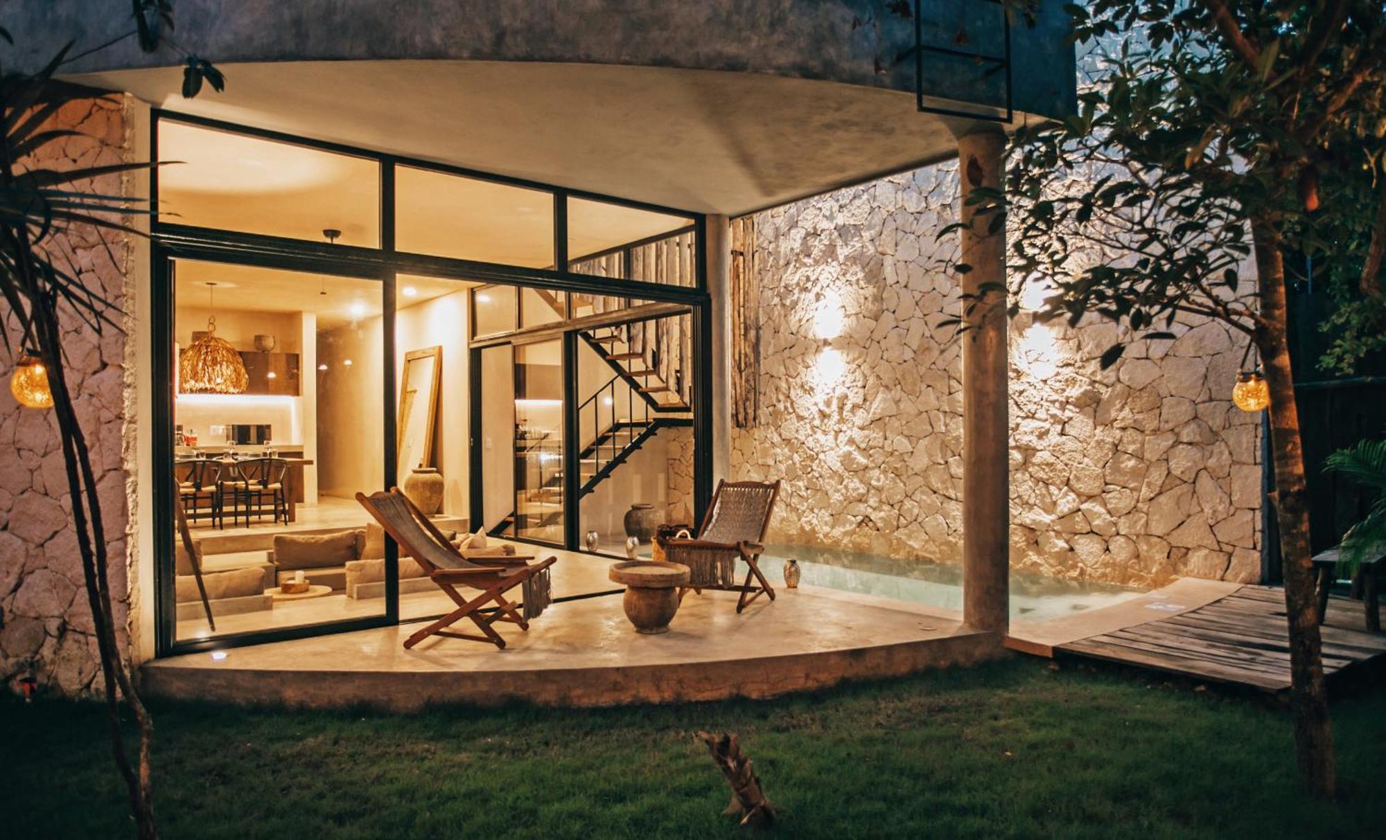 Private Pool Jungle Boho Villa Soona 6B Tulum Esterno foto