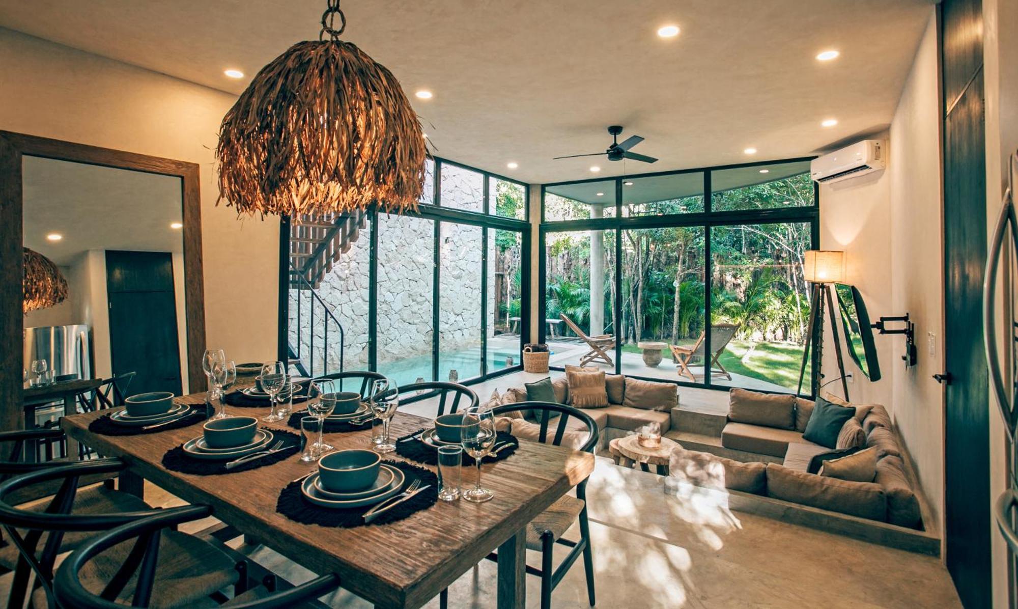 Private Pool Jungle Boho Villa Soona 6B Tulum Esterno foto
